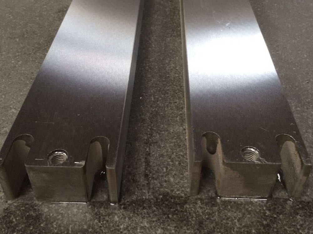 機床鑲鋼導(dǎo)軌